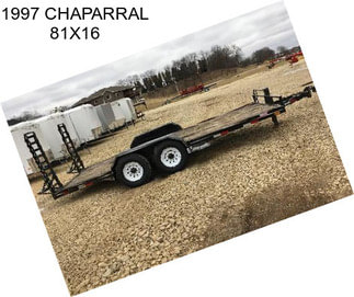 1997 CHAPARRAL 81X16