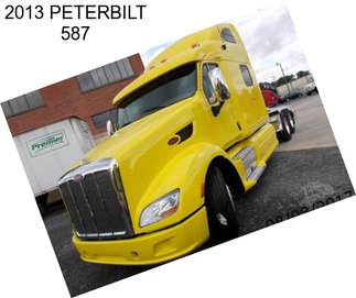 2013 PETERBILT 587