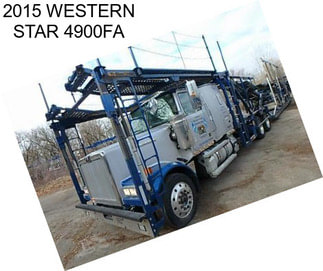 2015 WESTERN STAR 4900FA