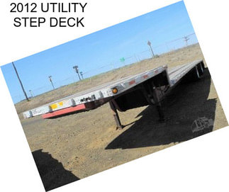 2012 UTILITY STEP DECK