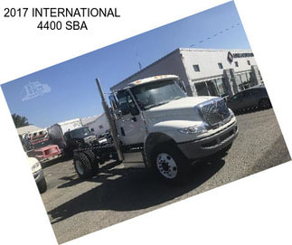 2017 INTERNATIONAL 4400 SBA