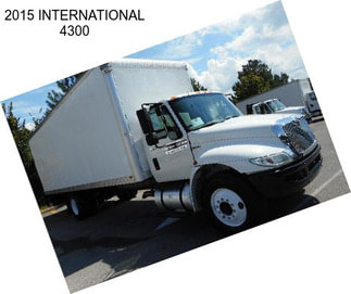 2015 INTERNATIONAL 4300