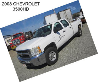 2008 CHEVROLET 3500HD