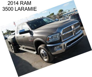 2014 RAM 3500 LARAMIE