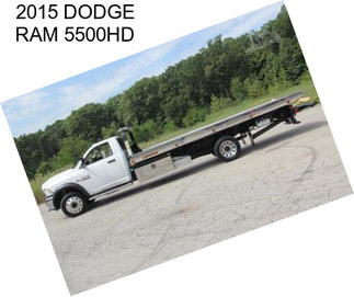 2015 DODGE RAM 5500HD