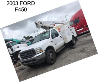 2003 FORD F450