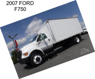 2007 FORD F750