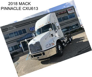 2018 MACK PINNACLE CXU613