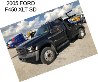 2005 FORD F450 XLT SD