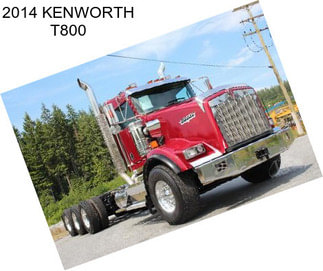 2014 KENWORTH T800