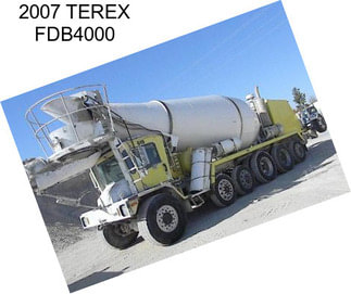 2007 TEREX FDB4000