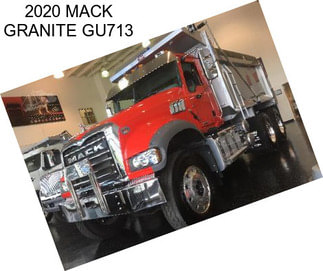 2020 MACK GRANITE GU713