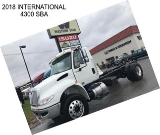 2018 INTERNATIONAL 4300 SBA