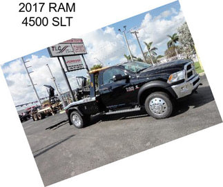 2017 RAM 4500 SLT