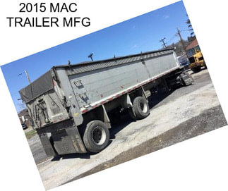 2015 MAC TRAILER MFG