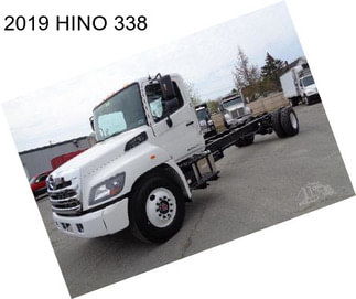 2019 HINO 338