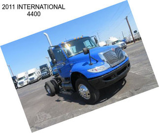 2011 INTERNATIONAL 4400