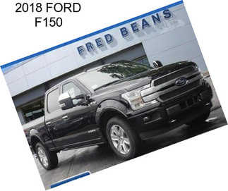 2018 FORD F150