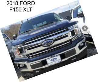 2018 FORD F150 XLT