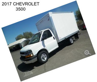 2017 CHEVROLET 3500