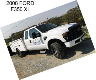 2008 FORD F350 XL