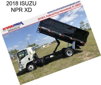2018 ISUZU NPR XD