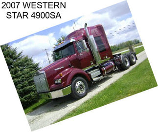 2007 WESTERN STAR 4900SA