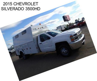 2015 CHEVROLET SILVERADO 3500HD