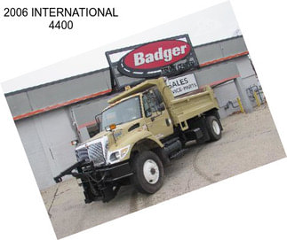 2006 INTERNATIONAL 4400