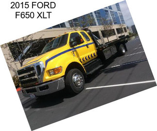 2015 FORD F650 XLT