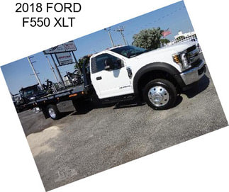 2018 FORD F550 XLT