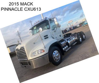 2015 MACK PINNACLE CXU613