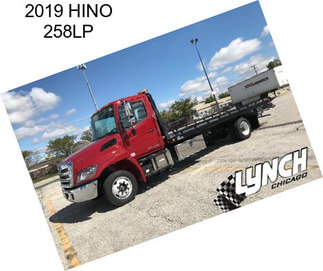 2019 HINO 258LP