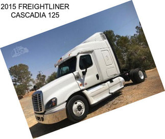 2015 FREIGHTLINER CASCADIA 125