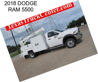 2018 DODGE RAM 5500