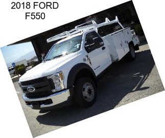 2018 FORD F550