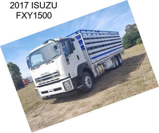 2017 ISUZU FXY1500