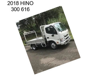 2018 HINO 300 616