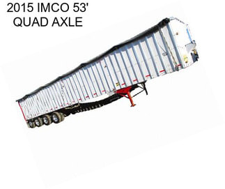 2015 IMCO 53\' QUAD AXLE