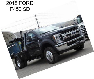 2018 FORD F450 SD