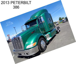 2013 PETERBILT 386