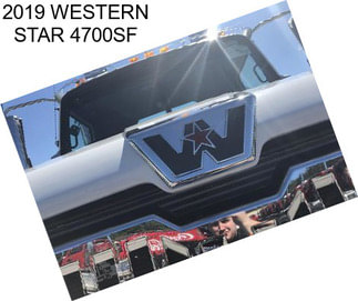 2019 WESTERN STAR 4700SF