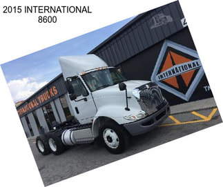 2015 INTERNATIONAL 8600