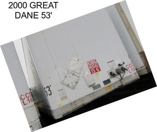 2000 GREAT DANE 53\'