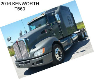 2016 KENWORTH T660