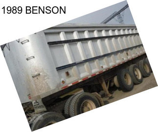 1989 BENSON