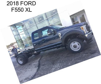 2018 FORD F550 XL