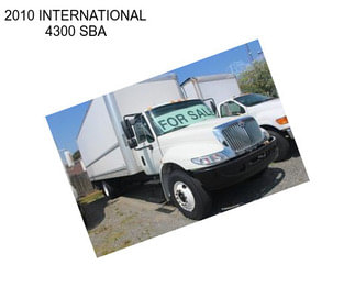 2010 INTERNATIONAL 4300 SBA