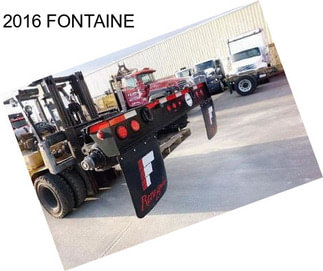 2016 FONTAINE