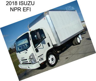 2018 ISUZU NPR EFI